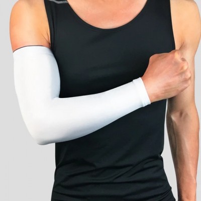 1pcs Basketball Elbow Support Protector Bicycle Cycling Sports Safety Elbow Pad Long Arm Sleeve