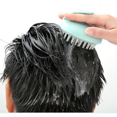 Free Shipping Silicone Head Hair Washing Comb Body Massager Shampoo Scalp Body Shower Brush Bath Spa Slimming Massage Brush